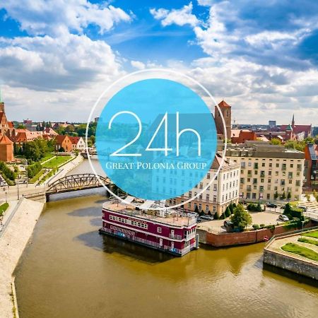 Great Polonia River Boat Apartments Breslau Exterior foto