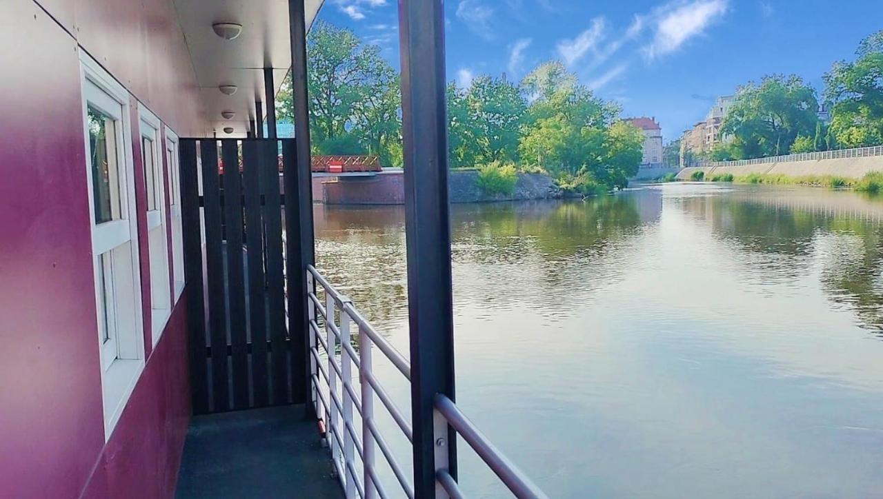 Great Polonia River Boat Apartments Breslau Exterior foto