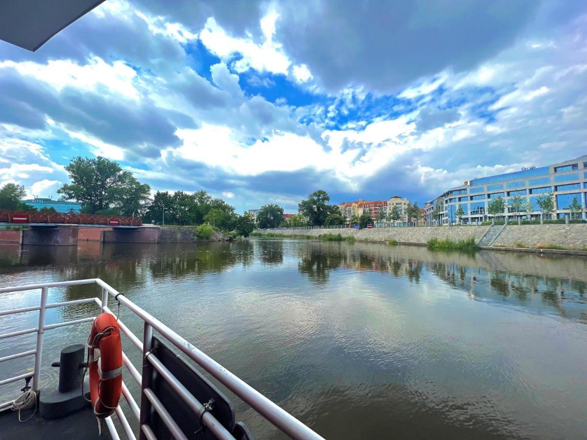 Great Polonia River Boat Apartments Breslau Exterior foto