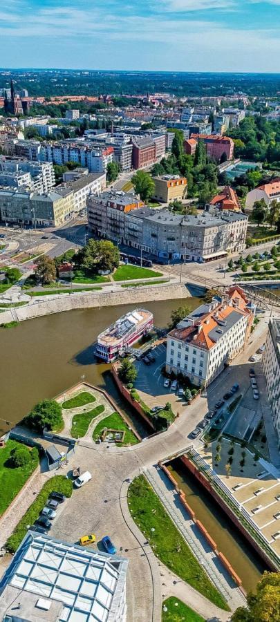 Great Polonia River Boat Apartments Breslau Exterior foto