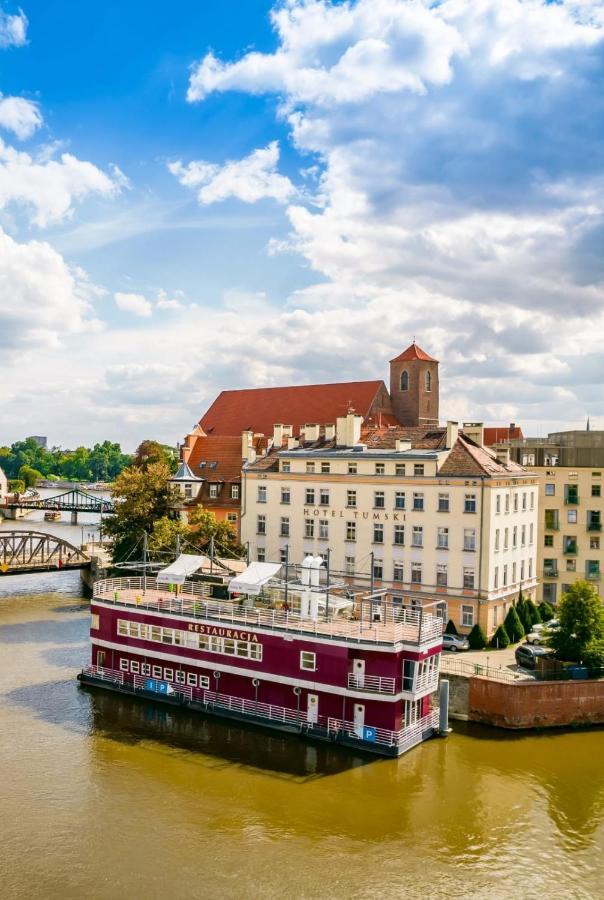 Great Polonia River Boat Apartments Breslau Exterior foto