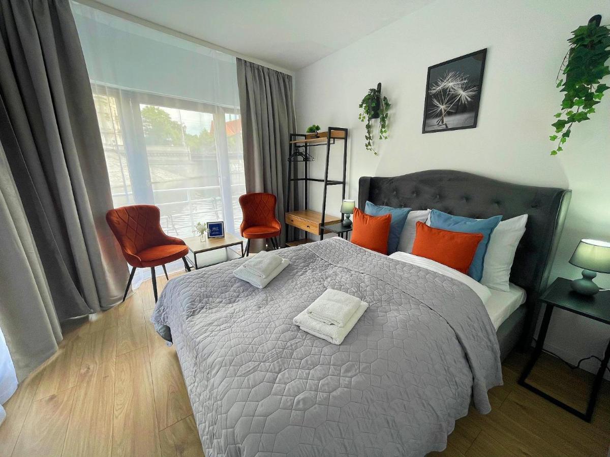Great Polonia River Boat Apartments Breslau Exterior foto