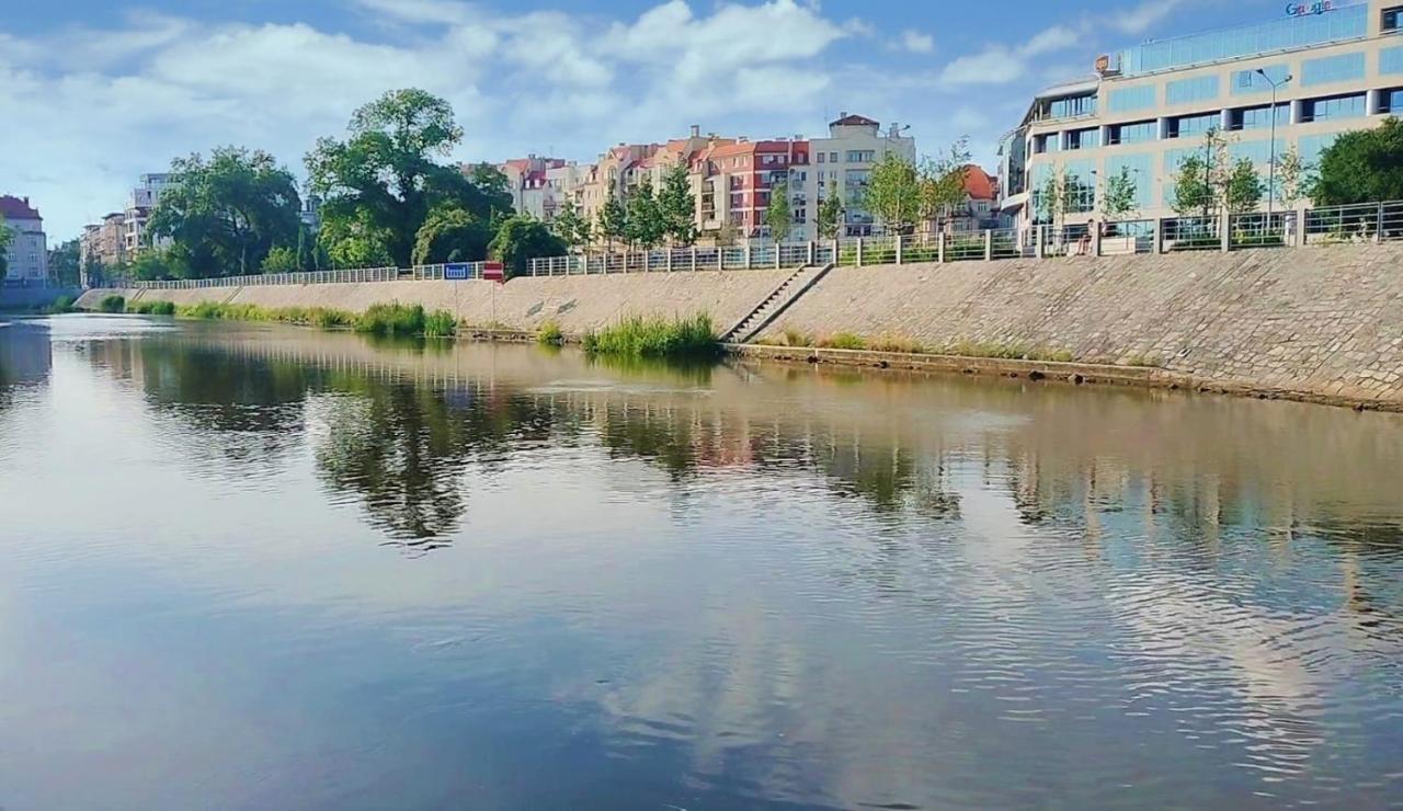 Great Polonia River Boat Apartments Breslau Exterior foto
