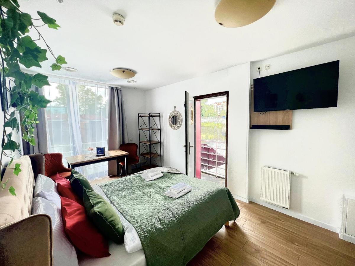 Great Polonia River Boat Apartments Breslau Exterior foto