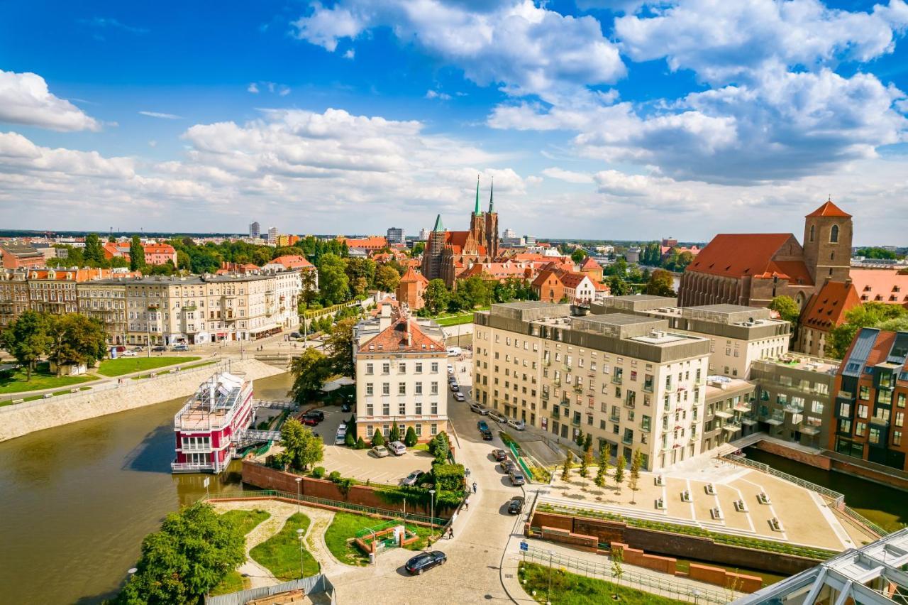 Great Polonia River Boat Apartments Breslau Exterior foto