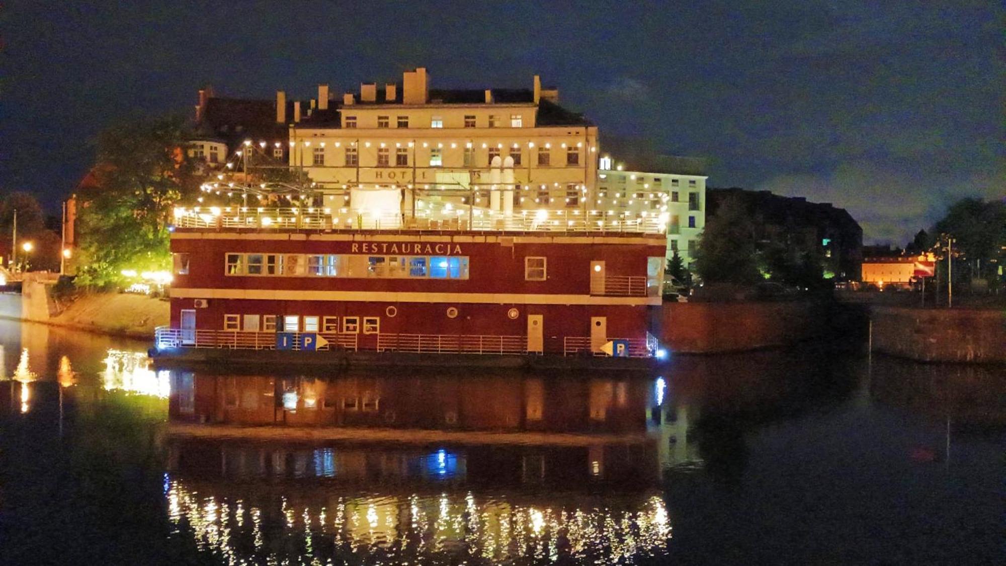 Great Polonia River Boat Apartments Breslau Exterior foto