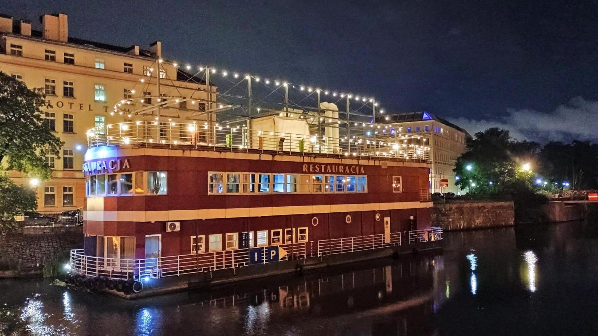 Great Polonia River Boat Apartments Breslau Exterior foto