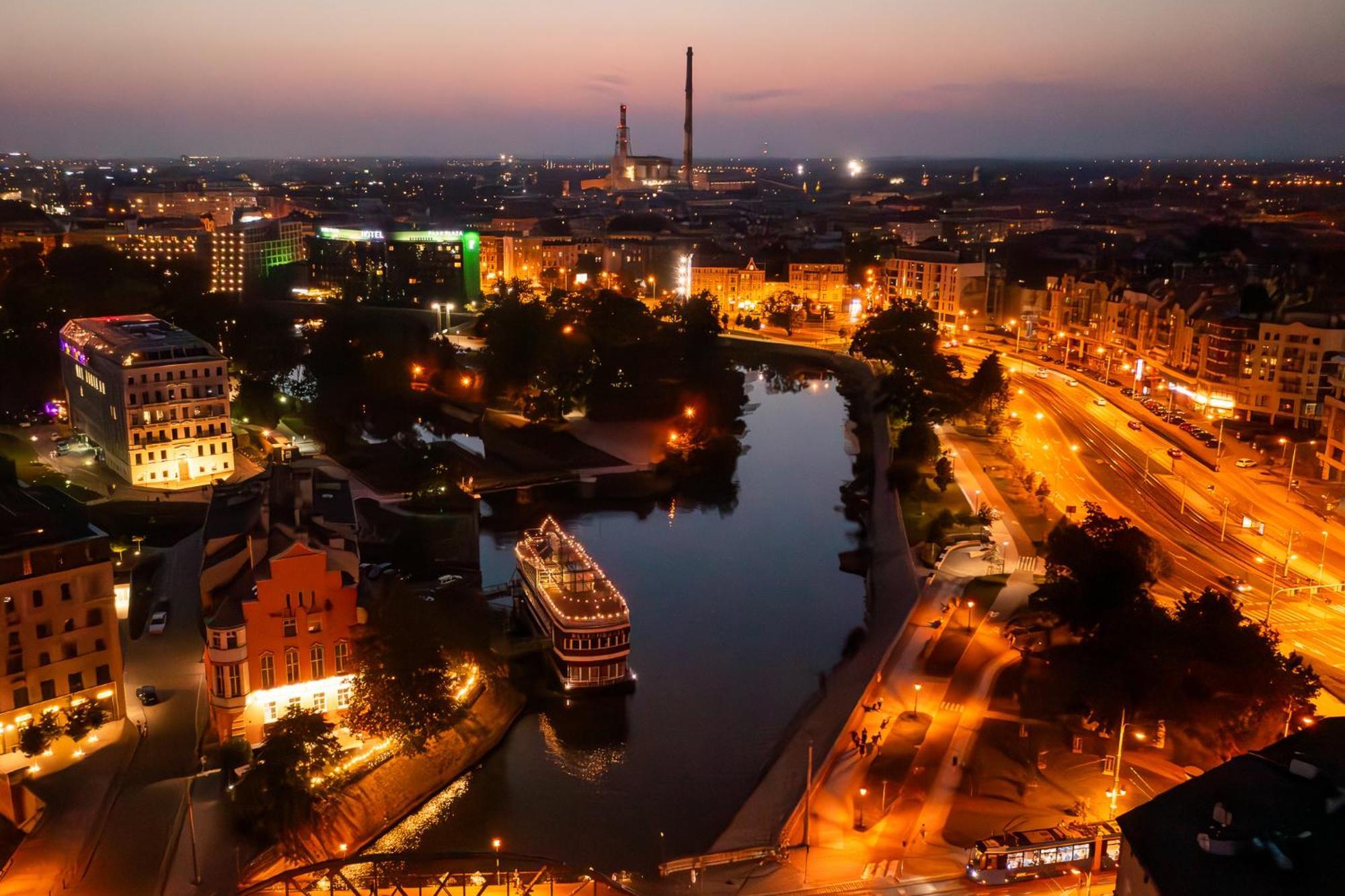 Great Polonia River Boat Apartments Breslau Exterior foto