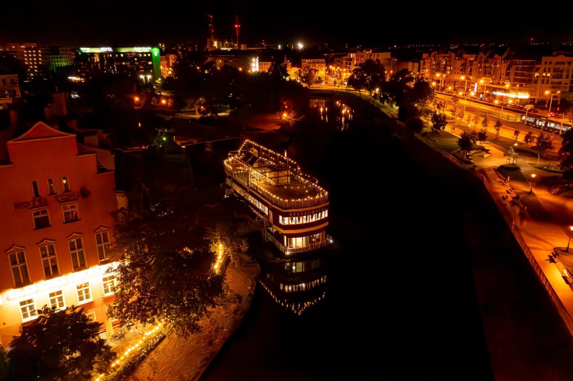 Great Polonia River Boat Apartments Breslau Exterior foto