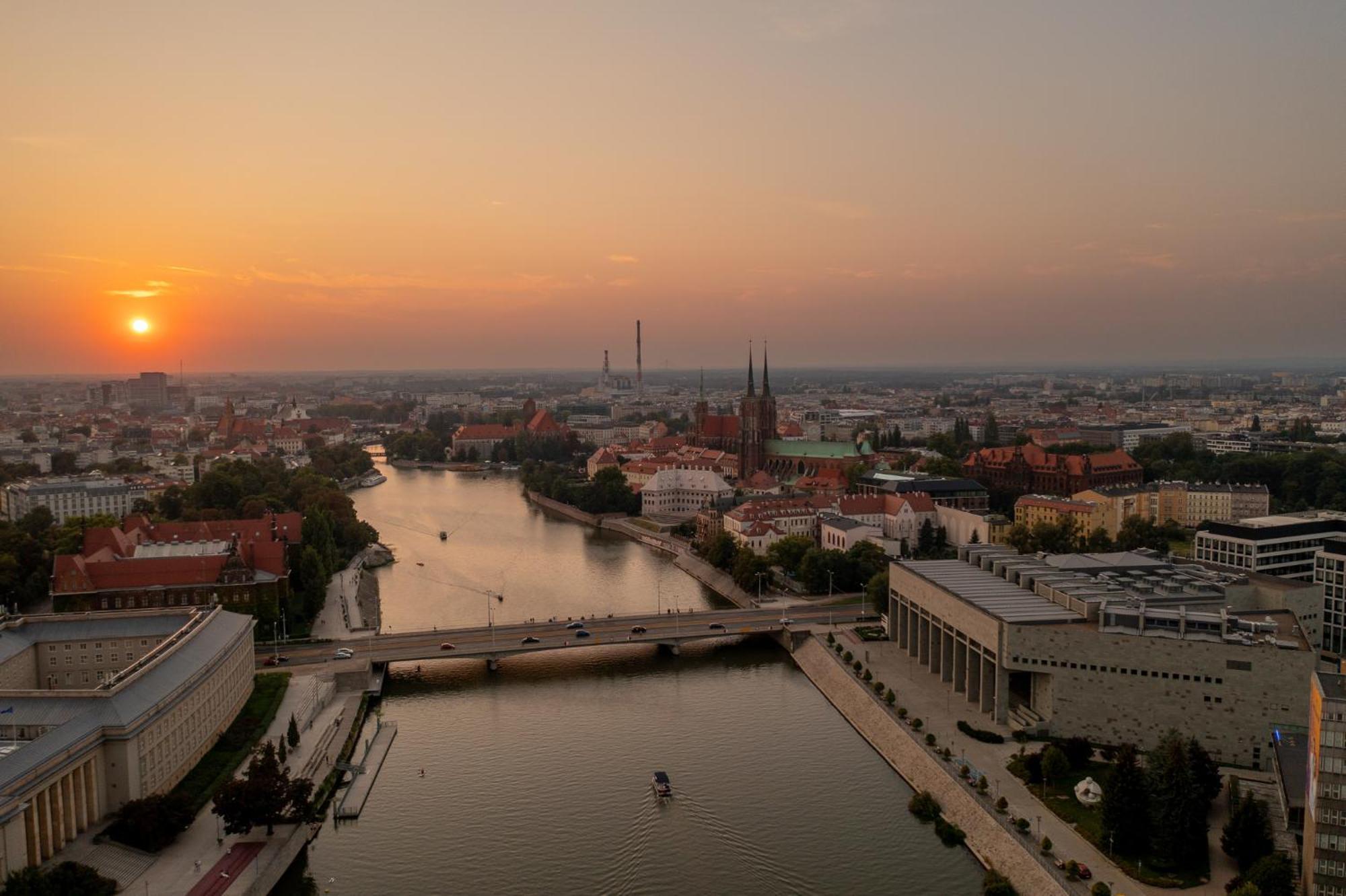 Great Polonia River Boat Apartments Breslau Exterior foto