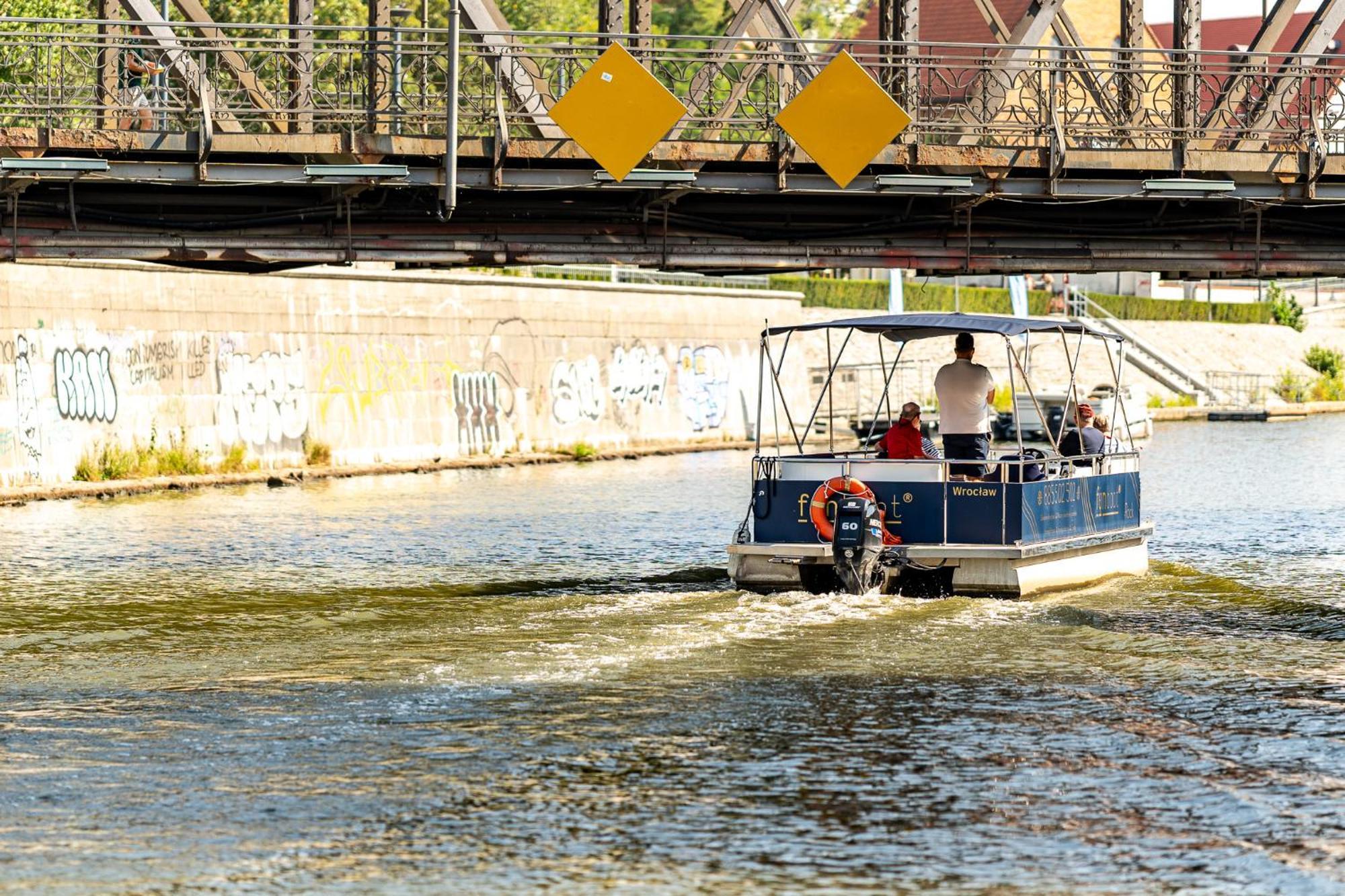 Great Polonia River Boat Apartments Breslau Exterior foto